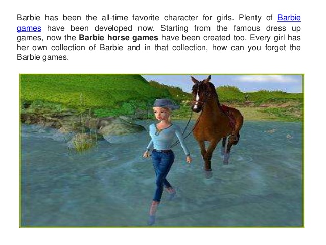 Barbie Horse Games